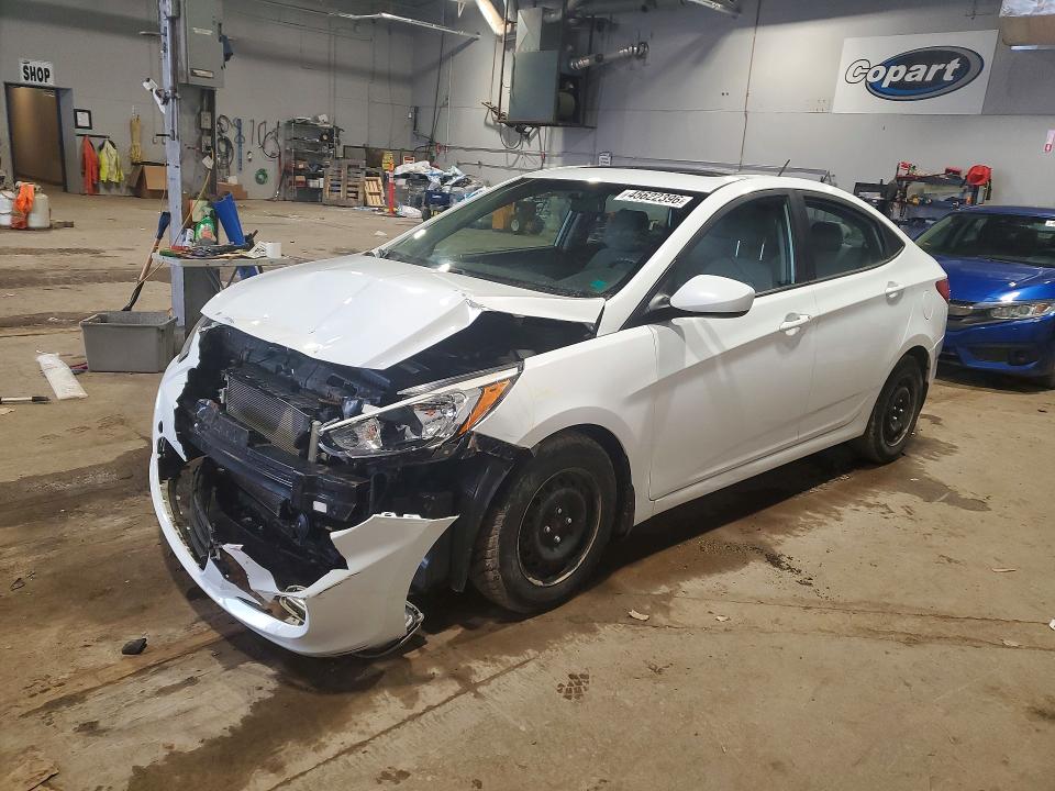 45622396 :رقم المزاد ، KMHCT4AE0HU303236 vin ، 2017 Hyundai Accent مزاد بيع