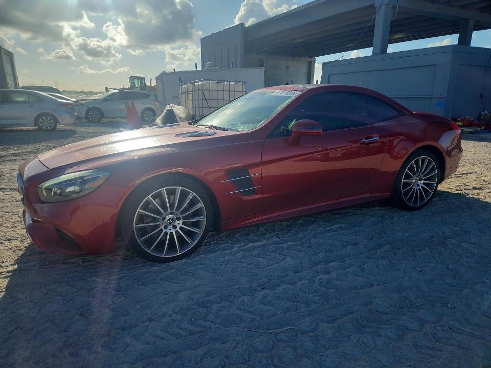2018 Mercedes-benz Sl მანქანა იყიდება აუქციონზე, vin: WDDJK6GA9JF053526, აუქციონის ნომერი: 47518036