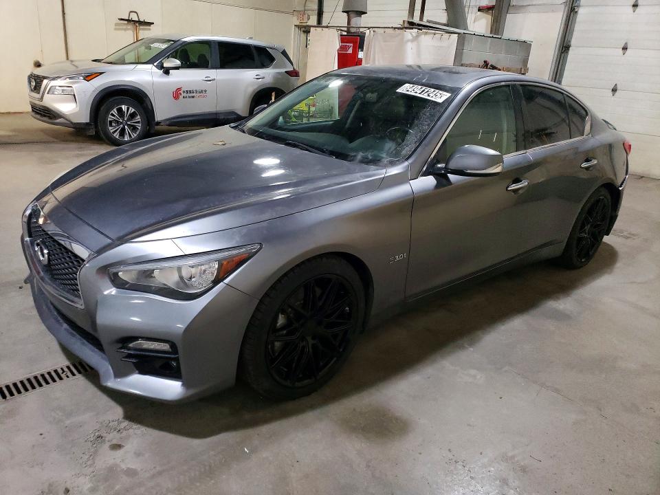 2016 Infiniti Q50 Red Sport 400 მანქანა იყიდება აუქციონზე, vin: JN1FV7AP6GM420450, აუქციონის ნომერი: 84941245
