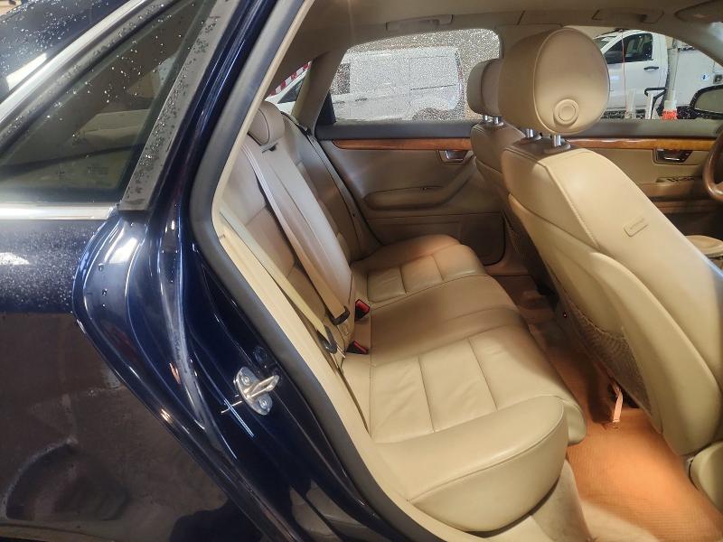 2006 Audi A4 მანქანა იყიდება აუქციონზე, vin: WAUDG78E36A038313, აუქციონის ნომერი: 79349775