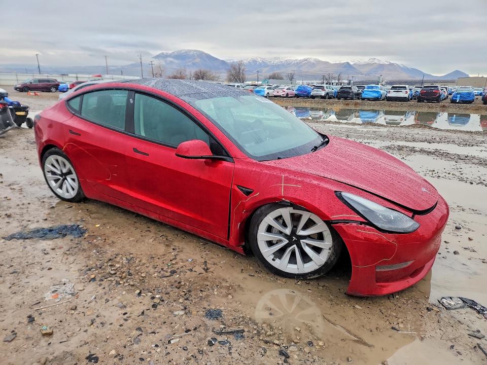 Aukcja sprzedaży 2022 Tesla Model 3, vin: 5YJ3E1EA4NF142771, numer aukcji: 79477095