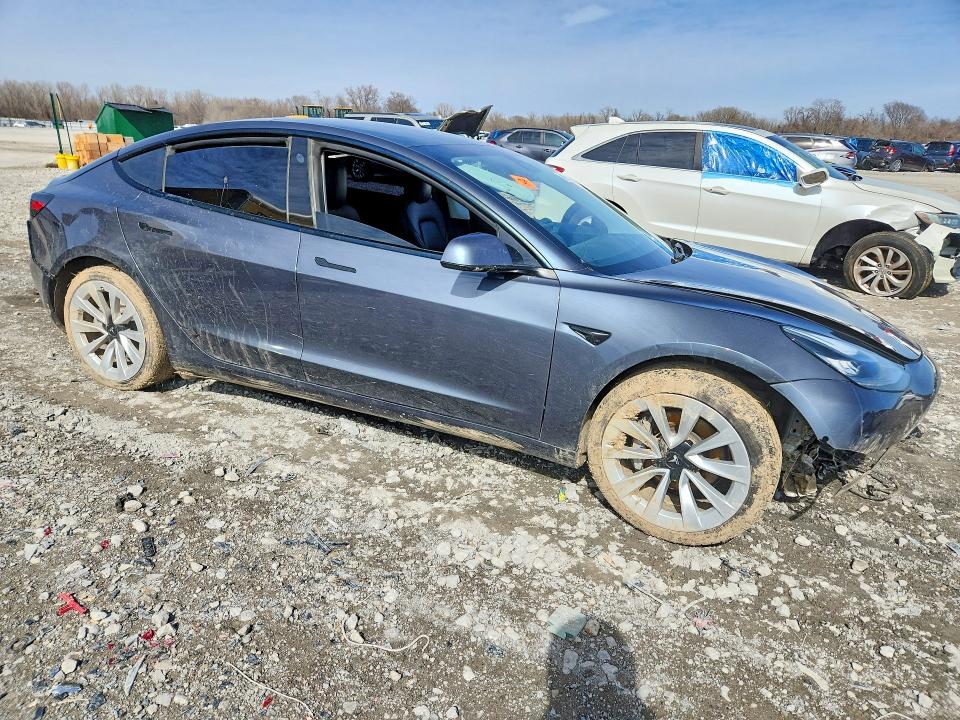 46053296 :رقم المزاد ، 5YJ3E1EB8MF859617 vin ، 2021 Tesla Model 3 مزاد بيع