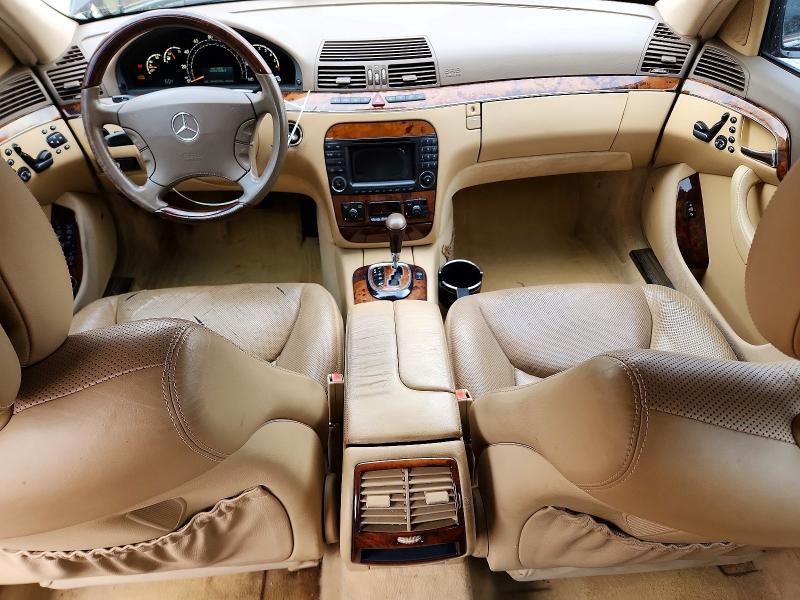 2003 Mercedes-benz S მანქანა იყიდება აუქციონზე, vin: WDBNG75J83A322782, აუქციონის ნომერი: 78600995