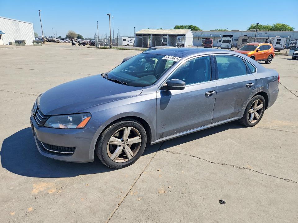 2013 Volkswagen Passat მანქანა იყიდება აუქციონზე, vin: 1VWBP7A34DC118124, აუქციონის ნომერი: 79124815
