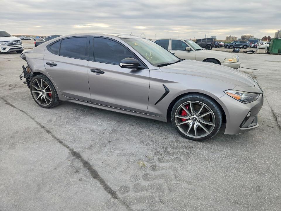 2021 Genesis G70 მანქანა იყიდება აუქციონზე, vin: KMTG74LE7MU071785, აუქციონის ნომერი: 46179226