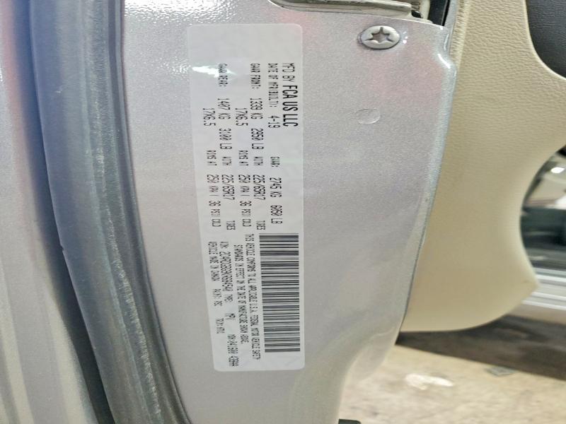 46300566 :رقم المزاد ، 2C4RDGBG9KR684540 vin ، 2019 Dodge Grand Caravan مزاد بيع