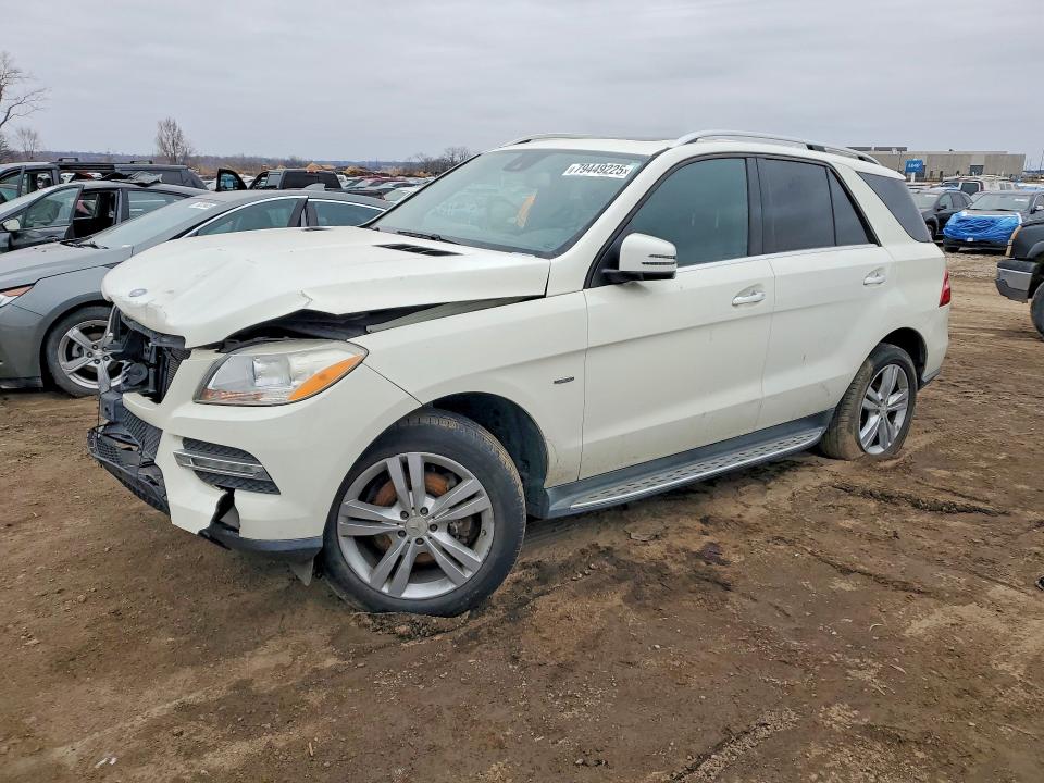 79449225 :رقم المزاد ، 4JGDA5HBXCA044602 vin ، 2012 Mercedes-benz Ml مزاد بيع
