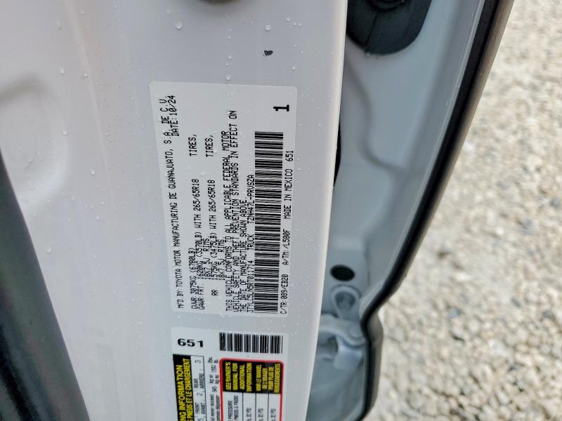 46668106 :رقم المزاد ، 3TYLC5LN5RT011714 vin ، 2024 Toyota Tacoma مزاد بيع