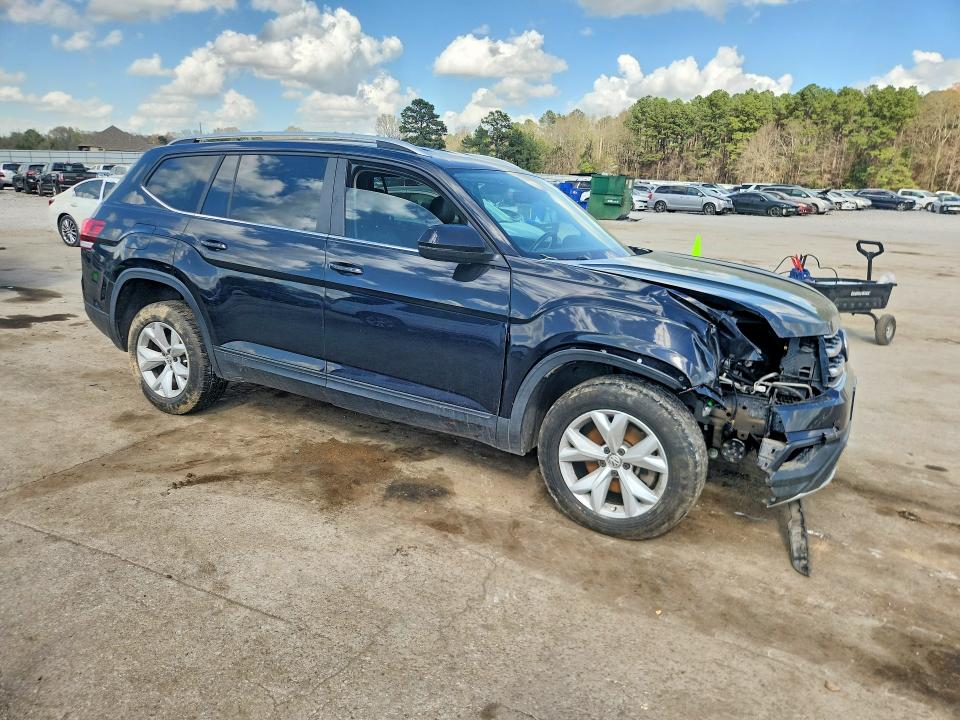 2019 Volkswagen Atlas მანქანა იყიდება აუქციონზე, vin: 1V2DR2CA4KC598178, აუქციონის ნომერი: 77901665
