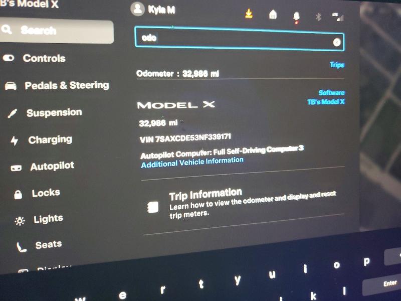 Продажа на аукционе авто 2022 Tesla Model X, vin: 7SAXCDE53NF339171, номер лота: 79294575
