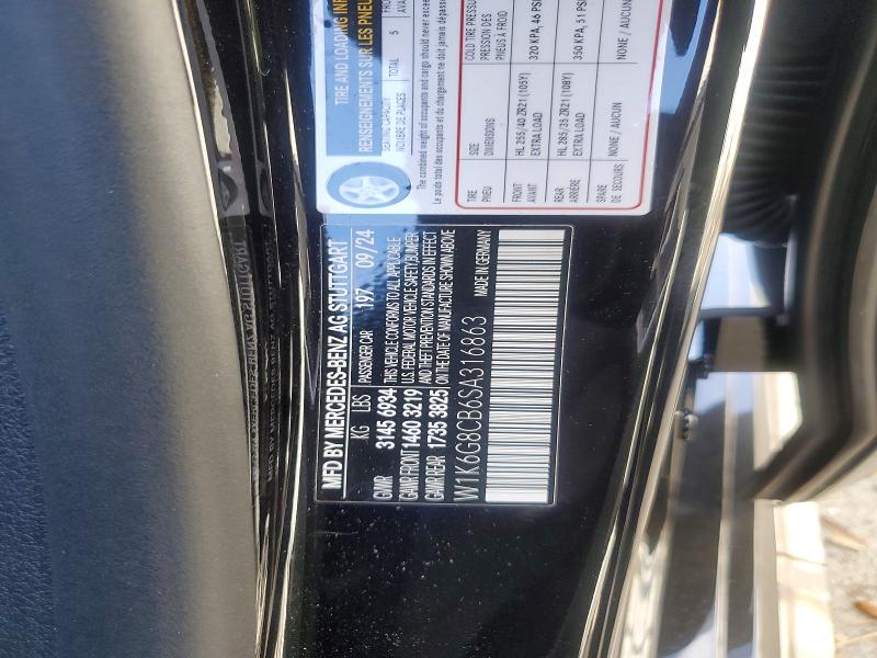 Продаж на аукціоні авто 2025 Mercedes-benz S, vin: W1K6G8CB6SA316863, номер лоту: 79884565