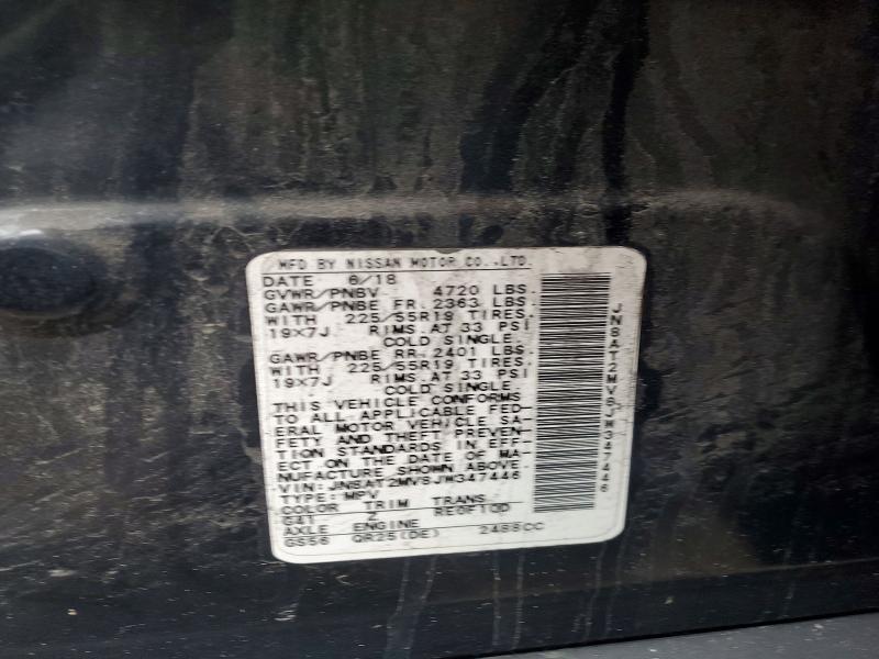 Aukcja sprzedaży 2018 Nissan Rogue, vin: JN8AT2MV8JW347446, numer aukcji: 79392435