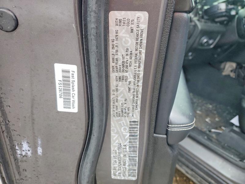 Auction sale of the 2023 Jeep Grand Cherokee, vin: 1C4RJKAG6P8813804, lot number: 79580515