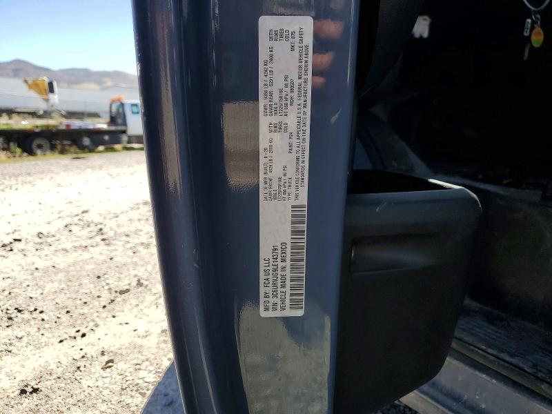 Продаж на аукціоні авто 2020 Ram Promaster 3500, vin: 3C6URVJG9LE143791, номер лоту: 46659046
