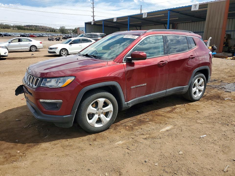 48311846 :رقم المزاد ، 3C4NJCBB9LT225110 vin ، 2020 Jeep Compass مزاد بيع