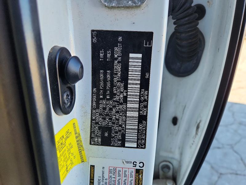 Aukcja sprzedaży 2015 Lexus Gx 460, vin: JTJJM7FX8F5115881, numer aukcji: 46259096