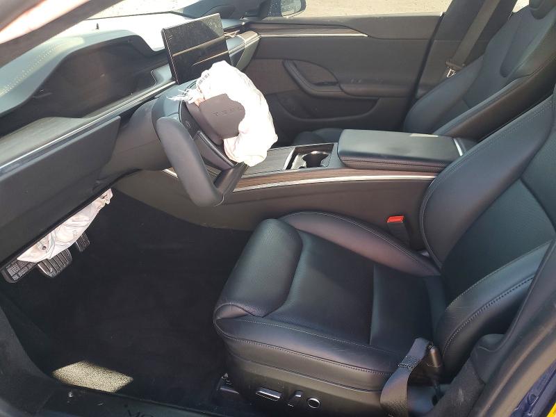 79342165 :رقم المزاد ، 5YJSA1E57MF455872 vin ، 2021 Tesla Model S مزاد بيع