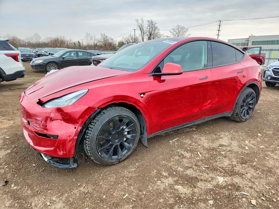 Продажа на аукционе авто 2021 Tesla Model Y, vin: 5YJYGDEE4MF123981, номер лота: 46938606