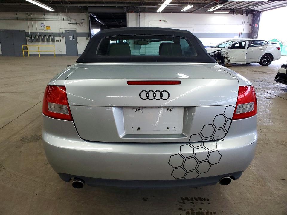 Aukcja sprzedaży 2006 Audi A4, vin: WAUAC48H76K007423, numer aukcji: 46159176