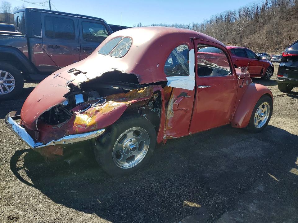 45585776 :رقم المزاد ، 119883104 vin ، 1969 Volkswagen Beetle مزاد بيع
