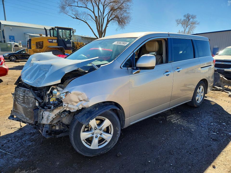 2012 Nissan Quest მანქანა იყიდება აუქციონზე, vin: JN8AE2KPXC9044538, აუქციონის ნომერი: 79362365
