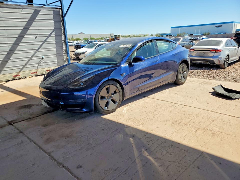 2022 Tesla Model 3 მანქანა იყიდება აუქციონზე, vin: 5YJ3E1EA3NF290118, აუქციონის ნომერი: 41915476