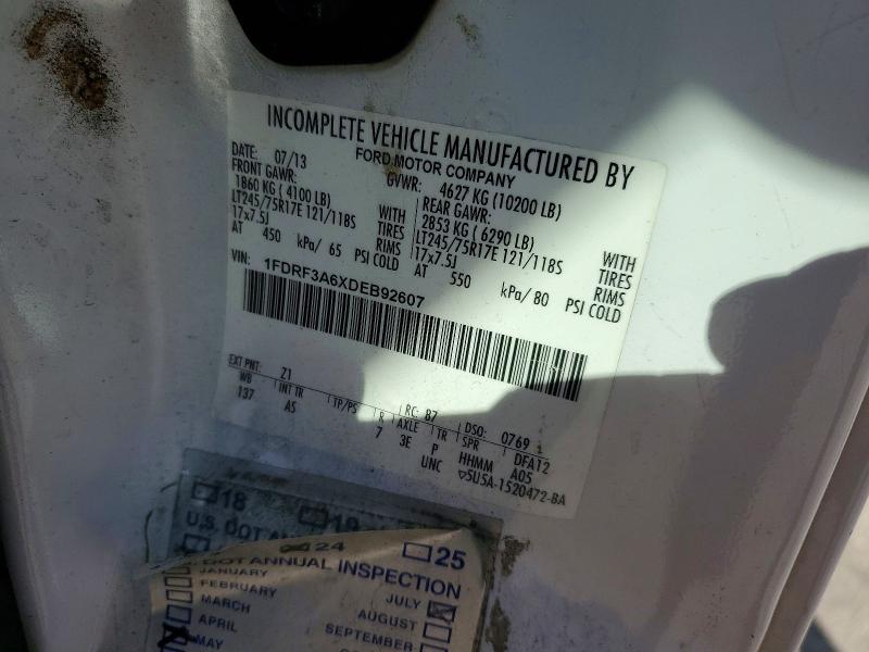 Продажа на аукционе авто 2013 Ford F350, vin: 1FDRF3A6XDEB92607, номер лота: 45530986