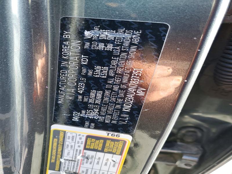 Aukcja sprzedaży 2022 Kia Soul, vin: KNDJ23AU4N7837351, numer aukcji: 45473966