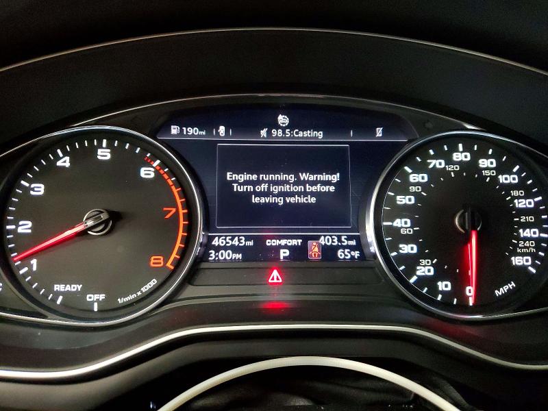 79729255 :رقم المزاد ، WAUGMAF47KA122867 vin ، 2019 Audi A4 مزاد بيع