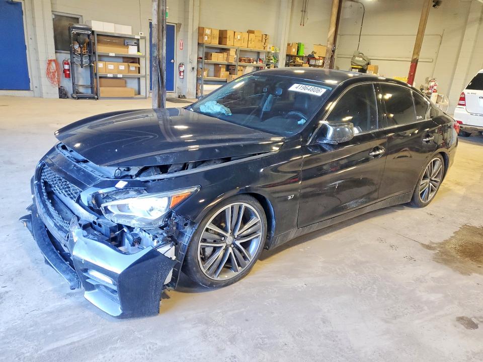 41964806 :رقم المزاد ، JN1BV7AR4EM704060 vin ، 2014 Infiniti Q50 مزاد بيع