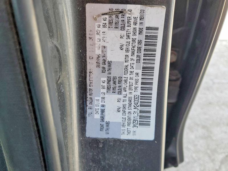 Aukcja sprzedaży 2018 Mazda 3, vin: 3MZBN1L31JM240093, numer aukcji: 46424366