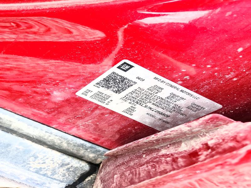 Aukcja sprzedaży 2019 Gmc Acadia, vin: 1GKKNXLS7KZ258809, numer aukcji: 45979856