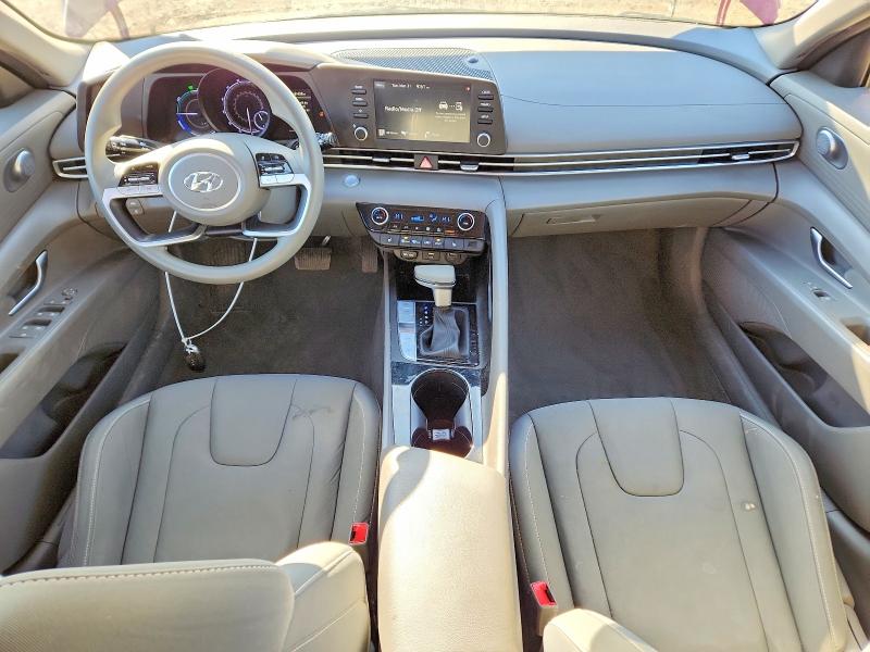 2023 Hyundai Elantra Hybrid მანქანა იყიდება აუქციონზე, vin: KMHLM4AJ8PU044763, აუქციონის ნომერი: 47812576