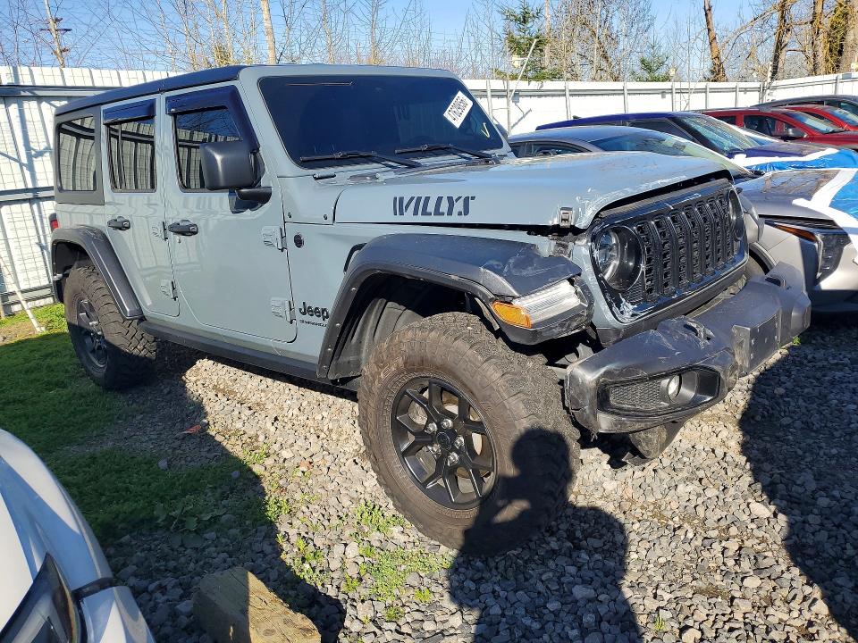 Aukcja sprzedaży 2024 Jeep Wrangler, vin: 1C4PJXDGXRW302806, numer aukcji: 47629856