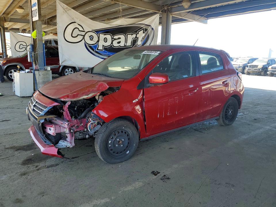 45886976 :رقم المزاد ، ML32AUHJ3NH001939 vin ، 2022 Mitsubishi Mirage مزاد بيع