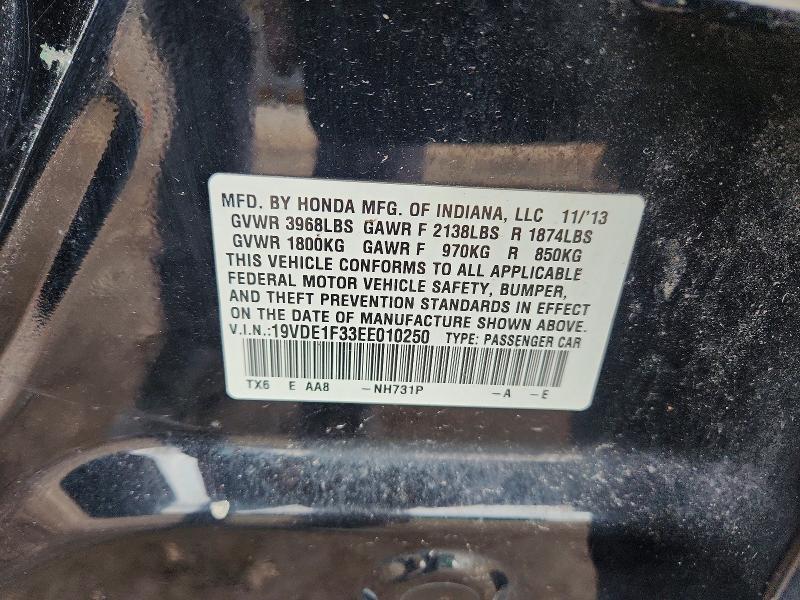 Aukcja sprzedaży 2014 Acura Ilx, vin: 19VDE1F33EE010250, numer aukcji: 47667086