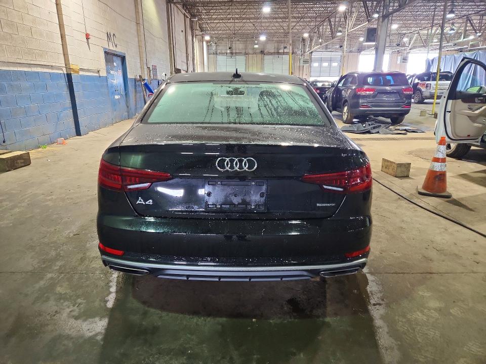 2019 Audi A4 მანქანა იყიდება აუქციონზე, vin: WAUENAF48KN001603, აუქციონის ნომერი: 79362675