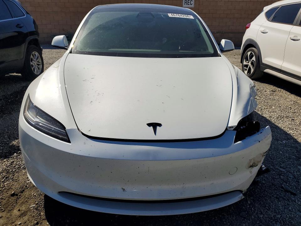 Aukcja sprzedaży 2025 Tesla Model 3, vin: 5YJ3E1EAXSF881770, numer aukcji: 46764206