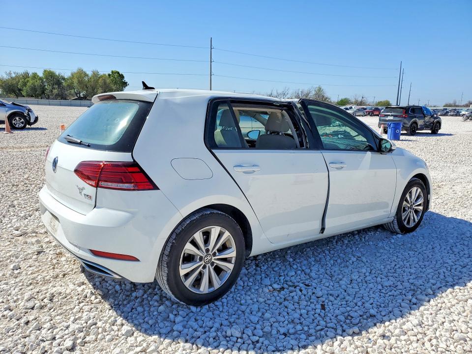2018 Volkswagen Golf მანქანა იყიდება აუქციონზე, vin: 3VWB17AU1JM262167, აუქციონის ნომერი: 46918116