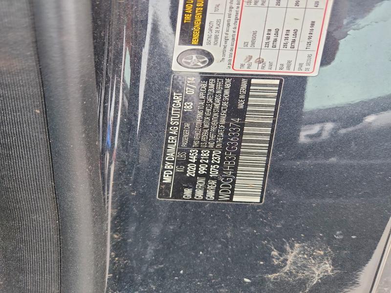 Продажа на аукционе авто 2015 Mercedes-benz C, vin: WDDGJ4HB3FG363374, номер лота: 41819306