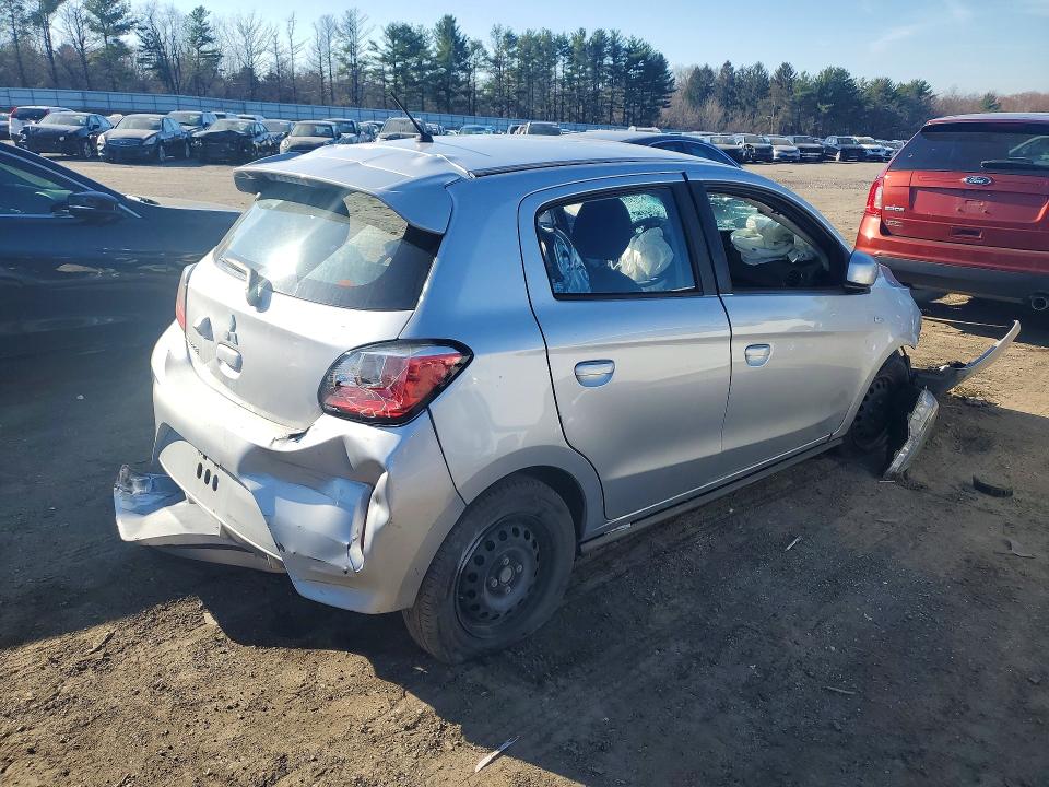 46985046 :رقم المزاد ، ML32AUHJ8NH001905 vin ، 2022 Mitsubishi Mirage مزاد بيع