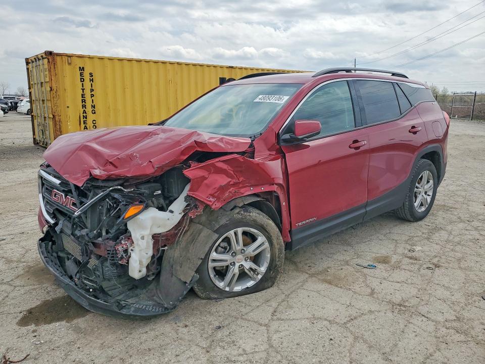 48093106 :رقم المزاد ، 3GKALMEV6JL407479 vin ، 2018 Gmc Terrain مزاد بيع