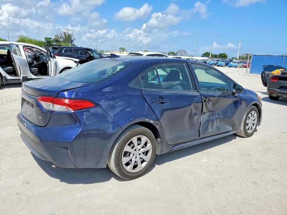 47178956 :رقم المزاد ، 5YFEPRAE7LP040215 vin ، 2020 Toyota Corolla مزاد بيع