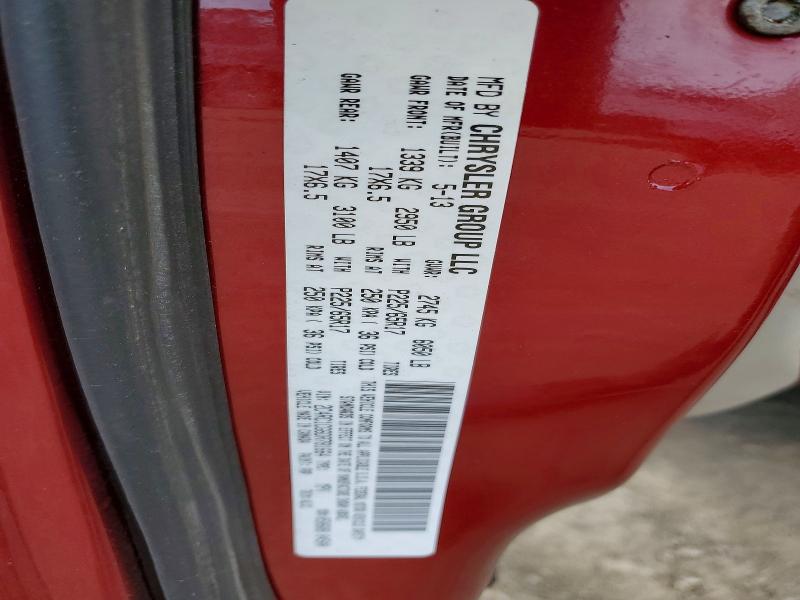 48056586 :رقم المزاد ، 2C4RC1CG6DR781664 vin ، 2013 Chrysler Town & Country مزاد بيع