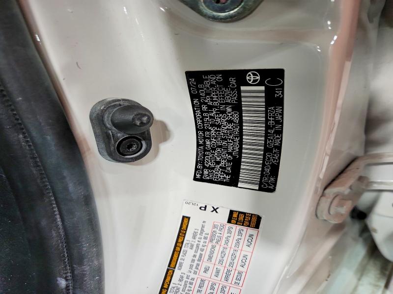 47290726 :رقم المزاد ، JTNABAAE1RA014880 vin ، 2024 Toyota Gr Corolla مزاد بيع