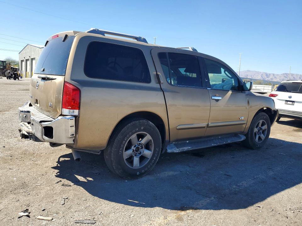 Auction sale of the 2005 Nissan Armada, vin: 5N1AA08A75N711330, lot number: 47092176