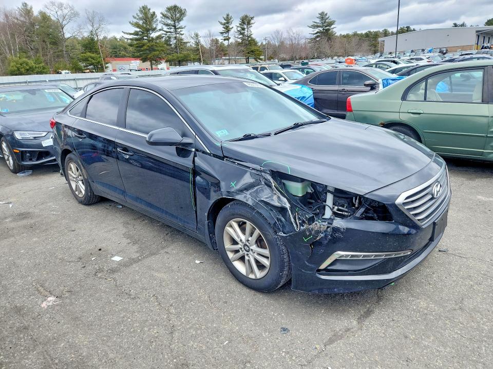 2015 Hyundai Sonata მანქანა იყიდება აუქციონზე, vin: 5NPE24AF1FH096193, აუქციონის ნომერი: 46313776