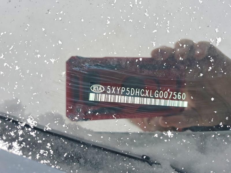 76350195 :رقم المزاد ، 5XYP5DHCXLG007560 vin ، 2020 Kia Telluride مزاد بيع