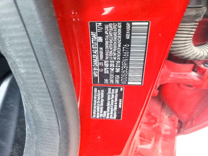 Продажа на аукционе авто 2015 Mercedes-benz Cla, vin: WDDSJ5CB9FN166776, номер лота: 45651476