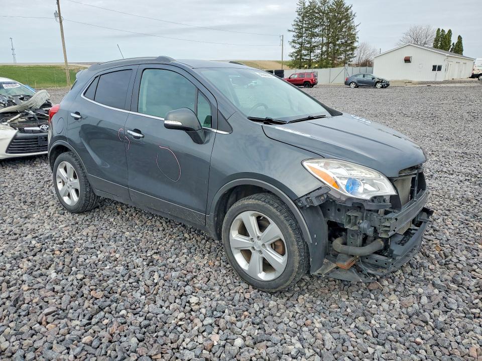 2016 Buick Encore მანქანა იყიდება აუქციონზე, vin: KL4CJESB9GB714580, აუქციონის ნომერი: 46645666